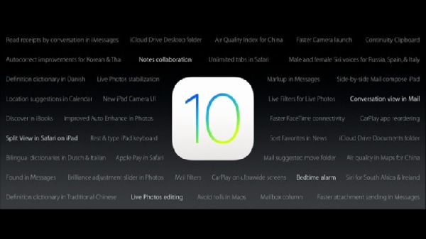 Apple анонсировала iOS 10