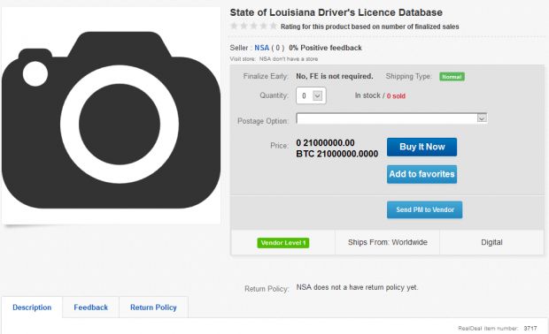 Хакер выставил на продажу 290 тысяч данных с водительских удостоверений граждан США