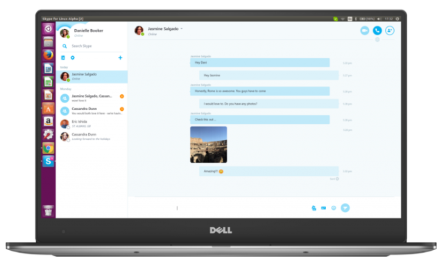 Microsoft представила полностью переработанный клиент Skype для Linux