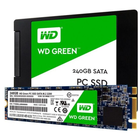 Компания Western Digital анонсировала твердотельные накопители WD Blue и WD Green