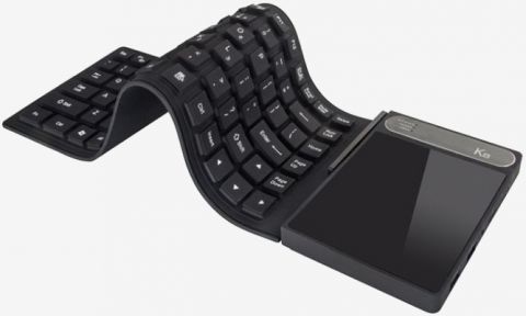 Компьютер на Windows уместился в гибкой клавиатуре